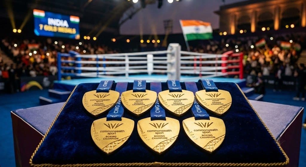 India Dominates CWG 2026 Boxing with Seven Gold Medals