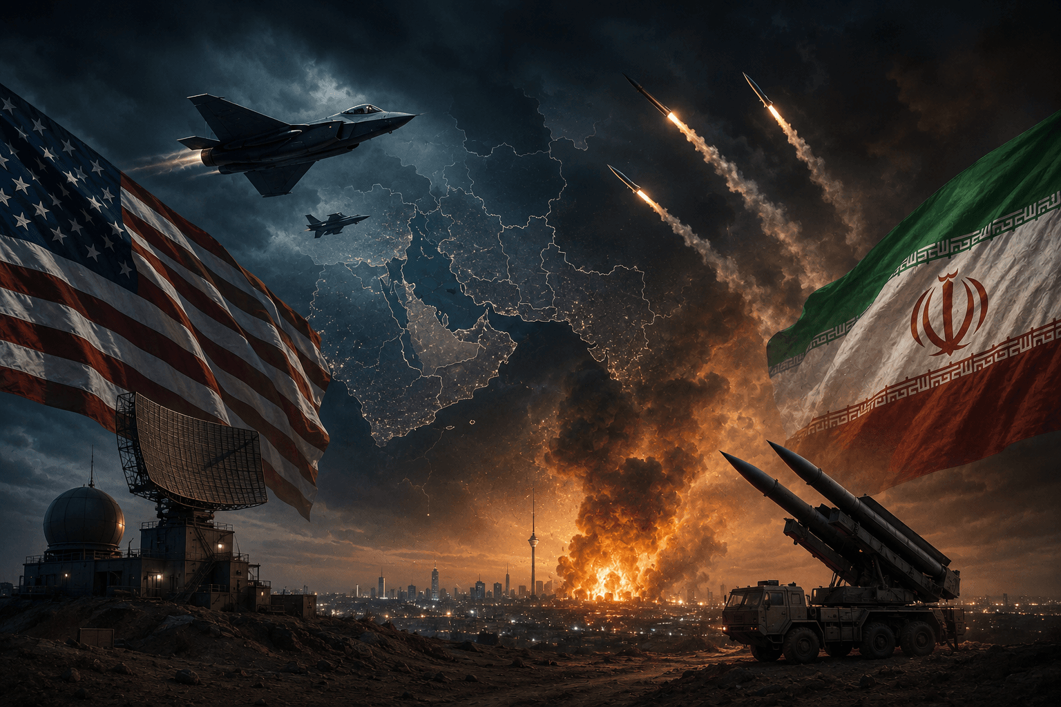 US-Iran Military Escalation: Regional Stability at a Breaking Point