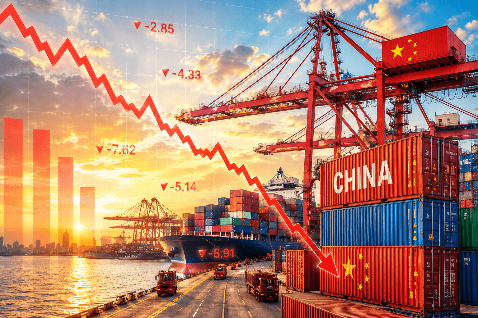 China's Economic Growth Hits 4.3%: Slowest Pace Since 2022