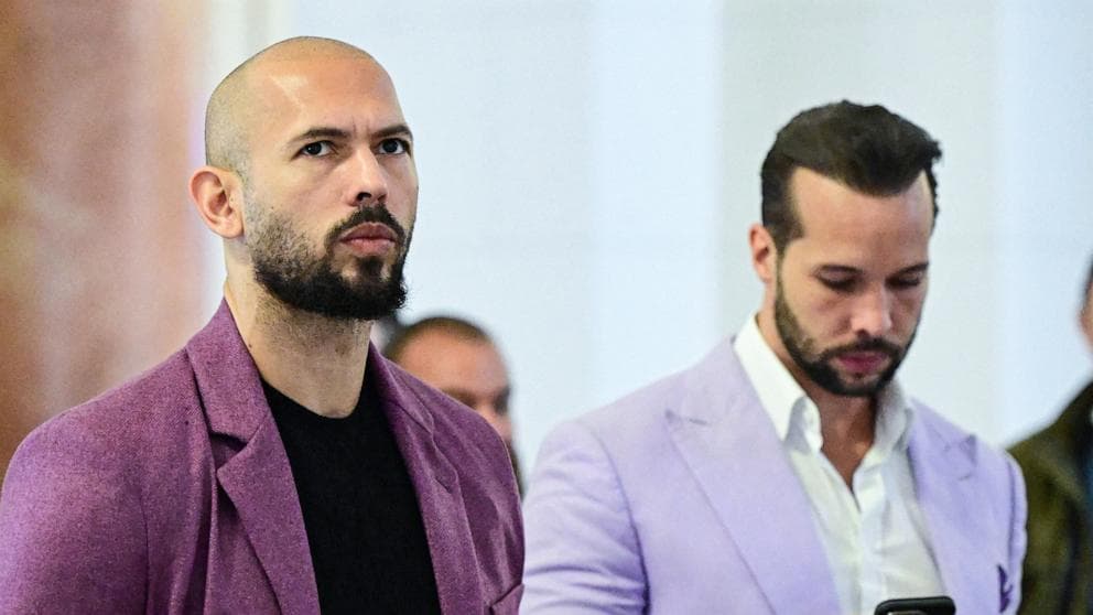 Andrew and Tristan Tate Arrested in Miami Amid New Trafficking Charges