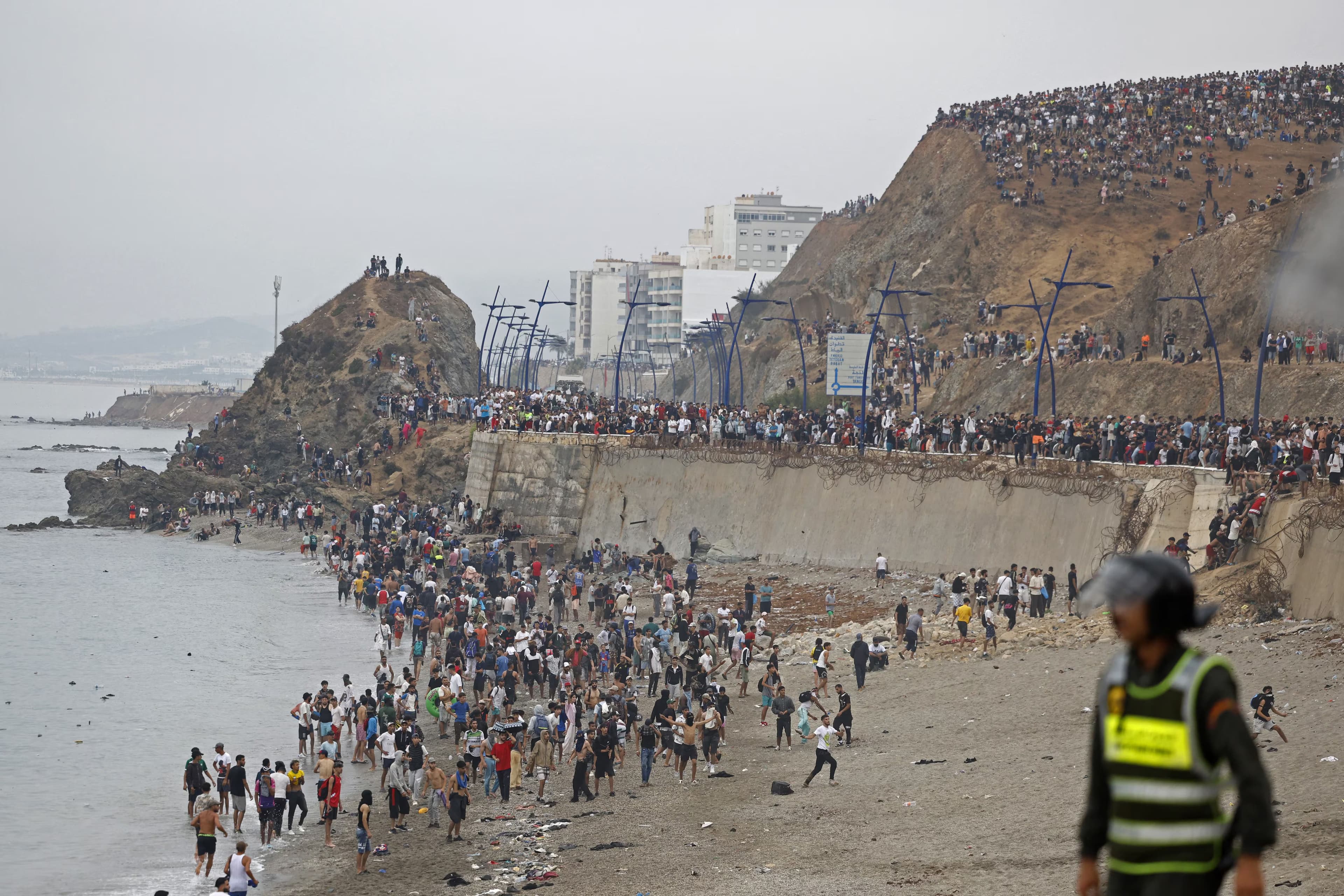 Crisis in Ceuta: Massive Border Breach Leaves at Least 18 Dead