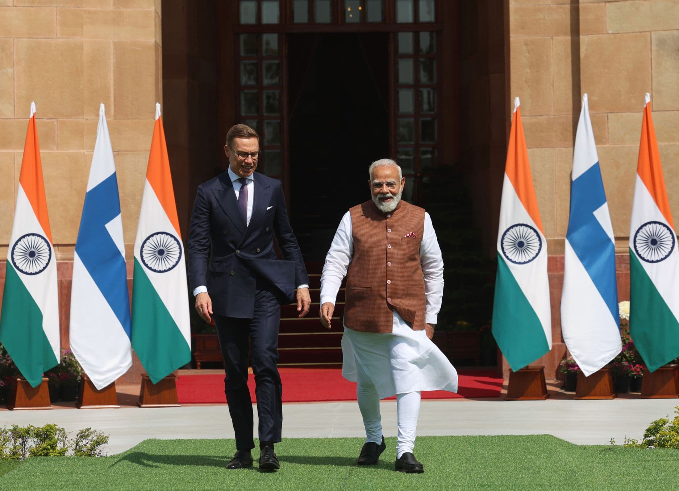 India, Finland call for talks to end ongoing wars, back stronger global bodies
