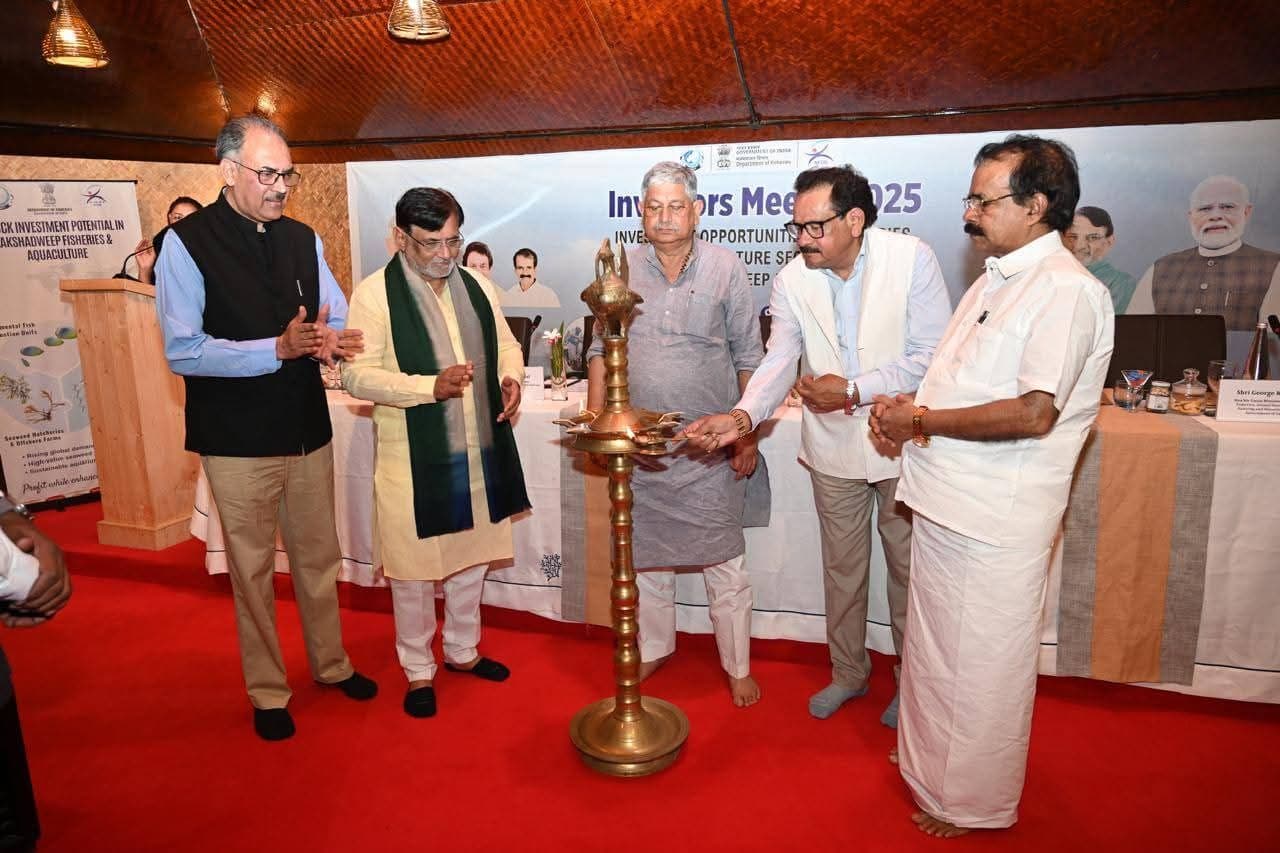 First-ever investors’ meet held in Lakshadweep to unlock fisheries potential
