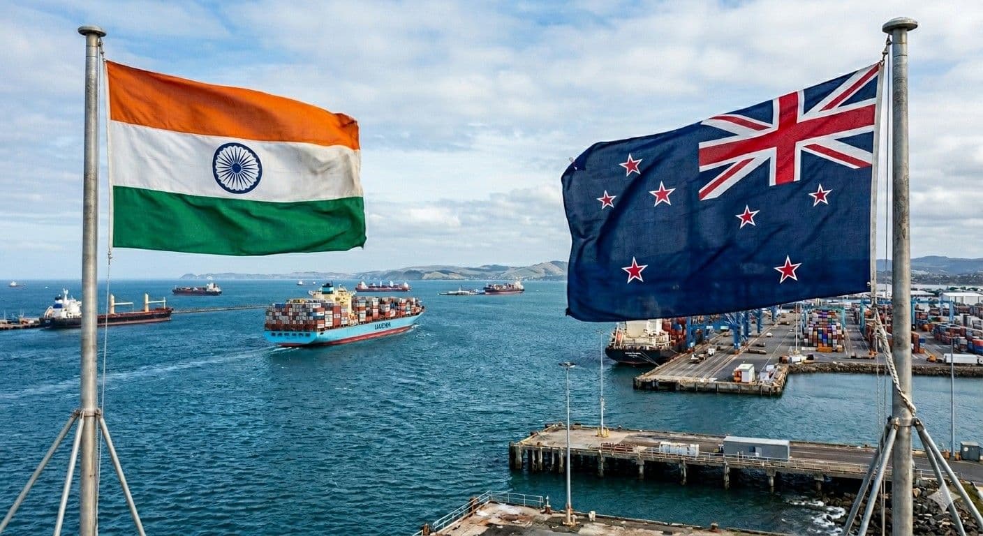 India, NZ seal FTA to boost trade access, services, investment flows