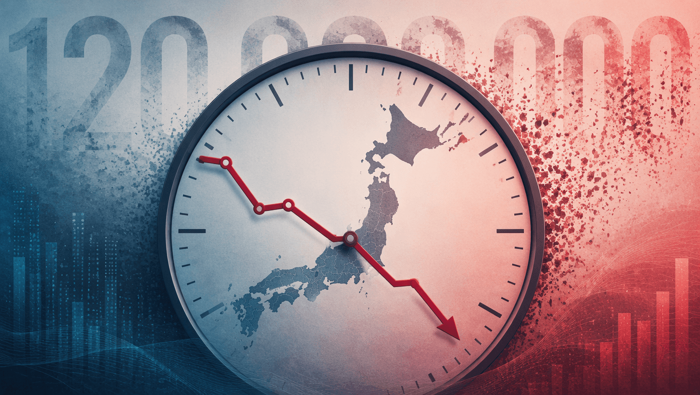 Japan’s Native Population Falls Below 120 Million for First Time in 42 Years