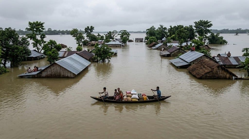 Assam Flood Toll Hits 87 as Thousands Remain Displaced