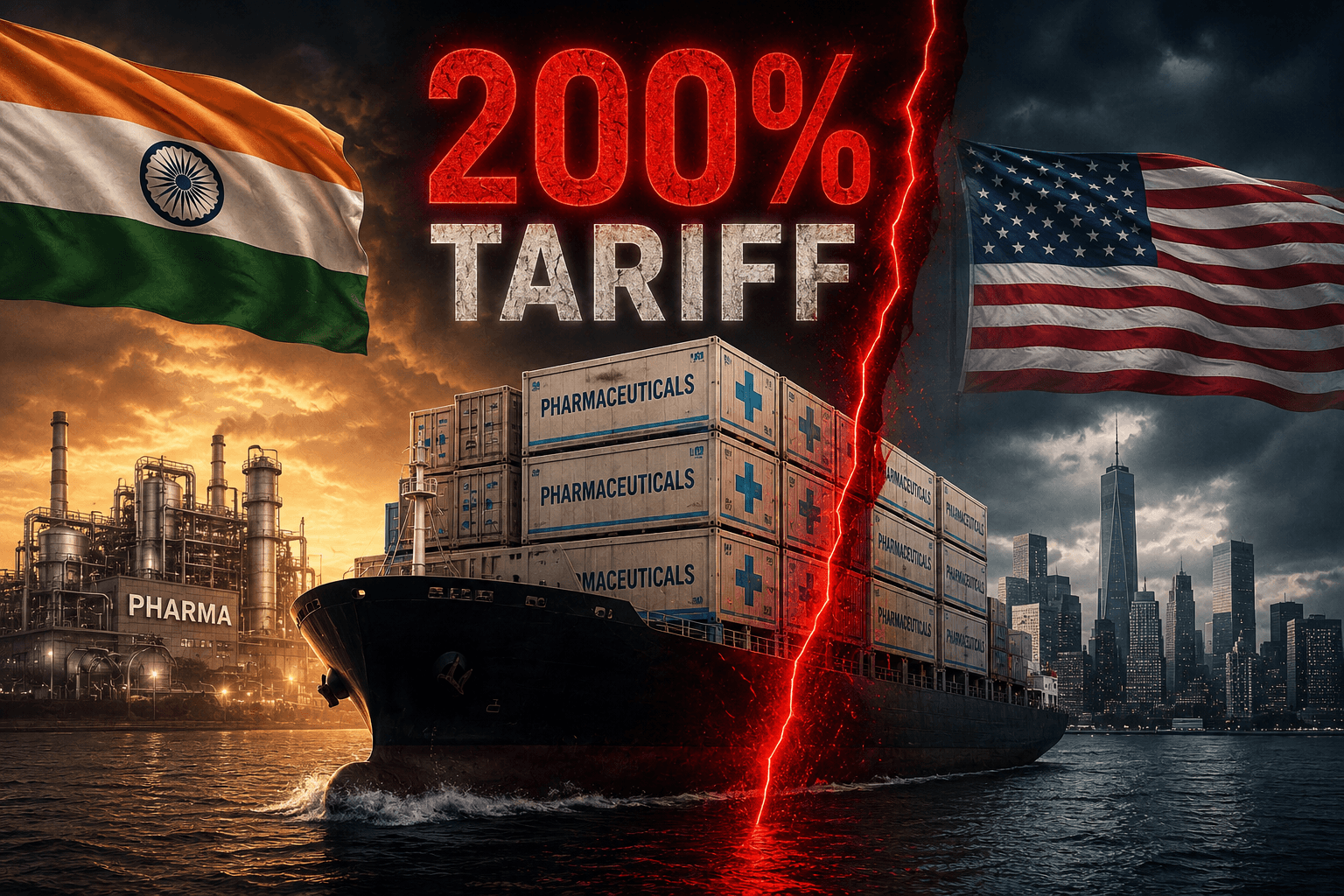 Trump’s 200% Generic Drug Tariff: A Crisis for India’s Pharma Exports?