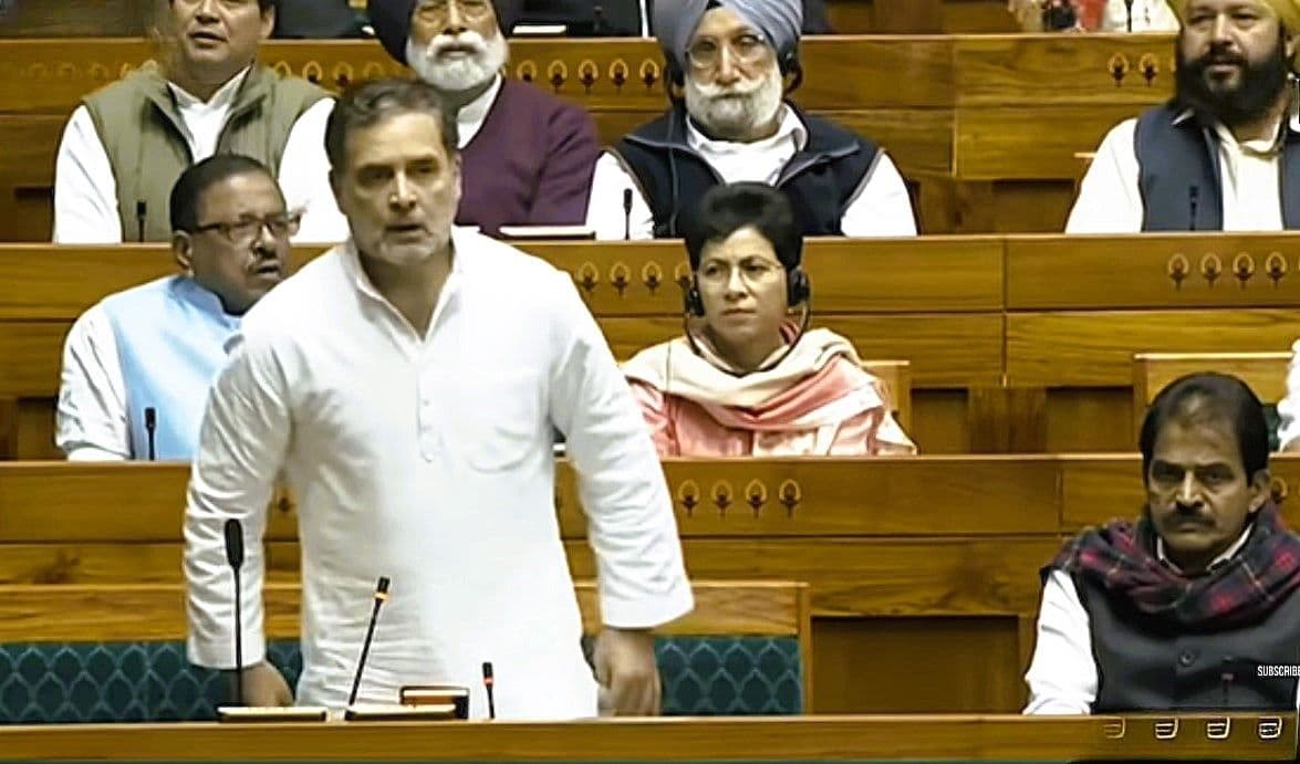Rahul slams EC amid SIR uproar in Lok Sabha