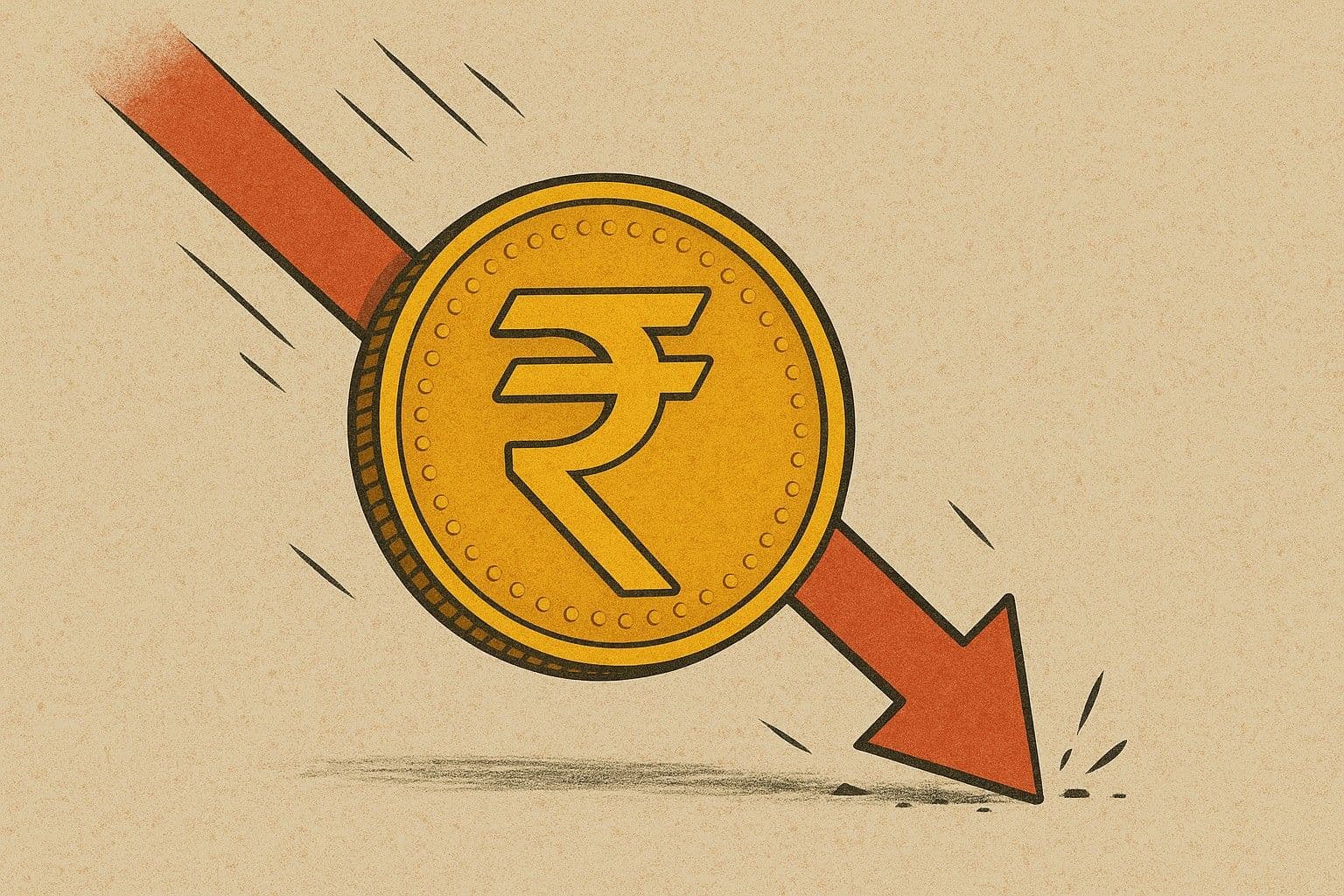 Rupee nears ₹90 mark as external pressures overwhelm strong domestic growth